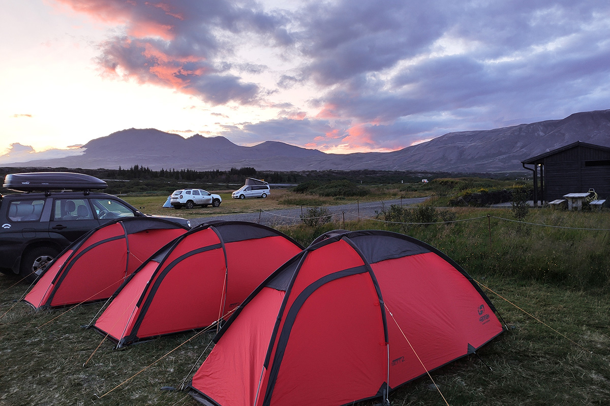 Þingvellir campsite - Iceland The Beautiful
